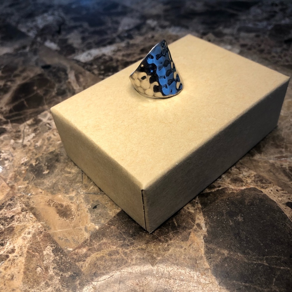 Metal stamped ring!